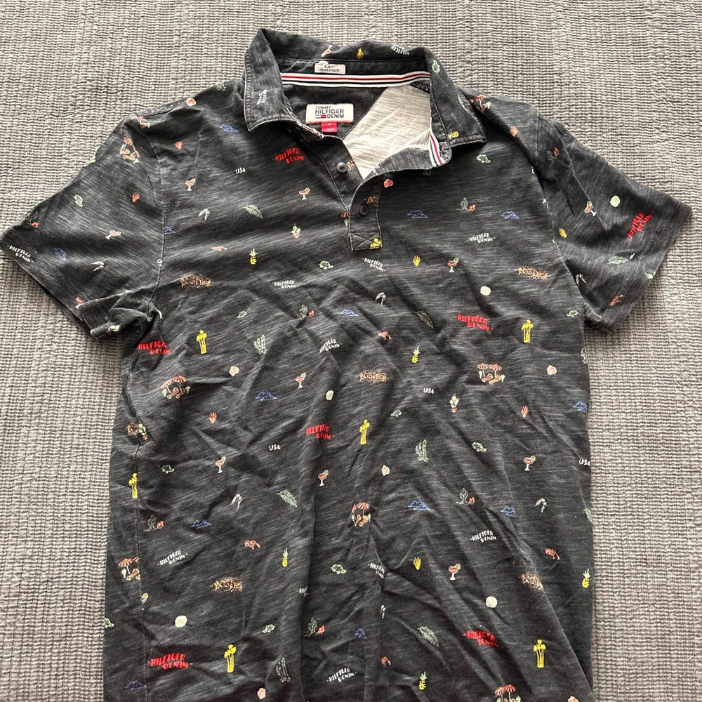 Psycho Bunny Black Polo Shirt